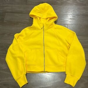 lululemon Crop Full Zip Scuba Hoodie Size XS/S